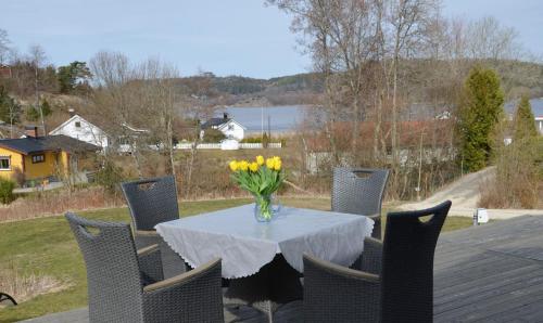 Nice cottage outside Munkedal with sea view